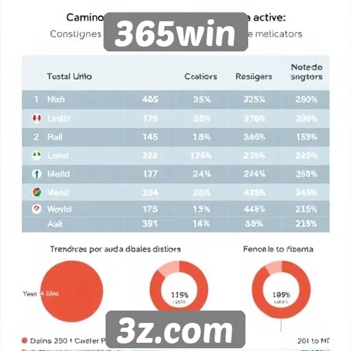 365win revela dados sobre jogadores ativos